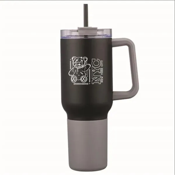 3-in-1 Stainless Steel 20 oz Tumbler and Cooler with Handle.... from ASI 90807 Tekweld