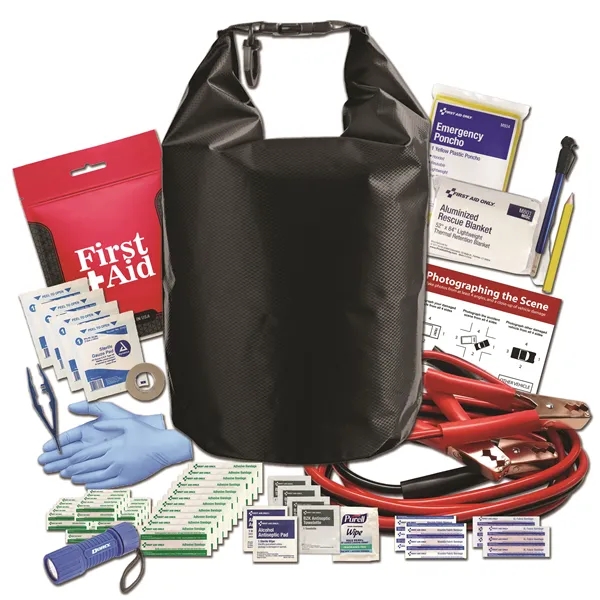 Dry bag auto kit with a 5-liter dry bag, clip handle,... from ASI 84514 Safety Made