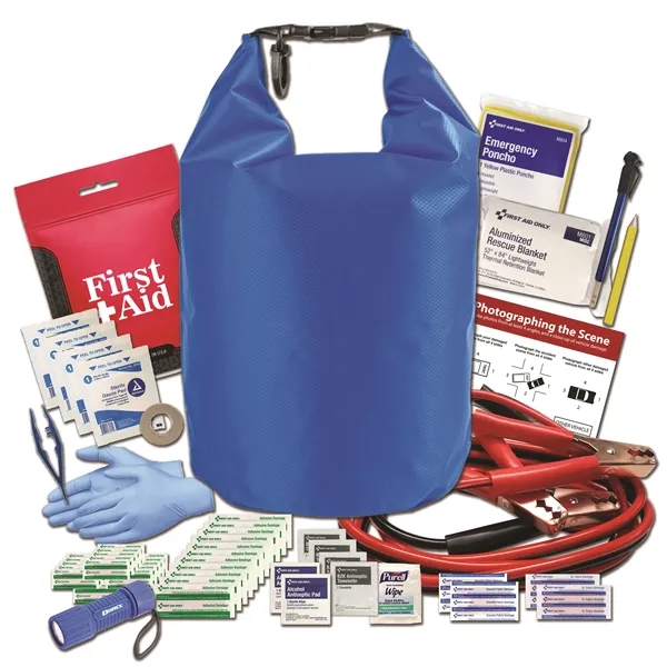 Dry bag auto kit with a 5-liter dry bag, clip handle,... from ASI 84514 Safety Made