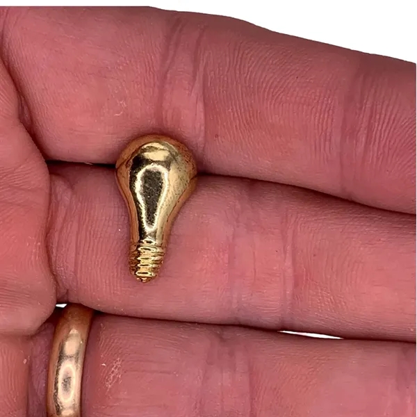 Incandescent light bulb lapel pin. Blank.... from ASI 96235 Wehr Industries Inc
