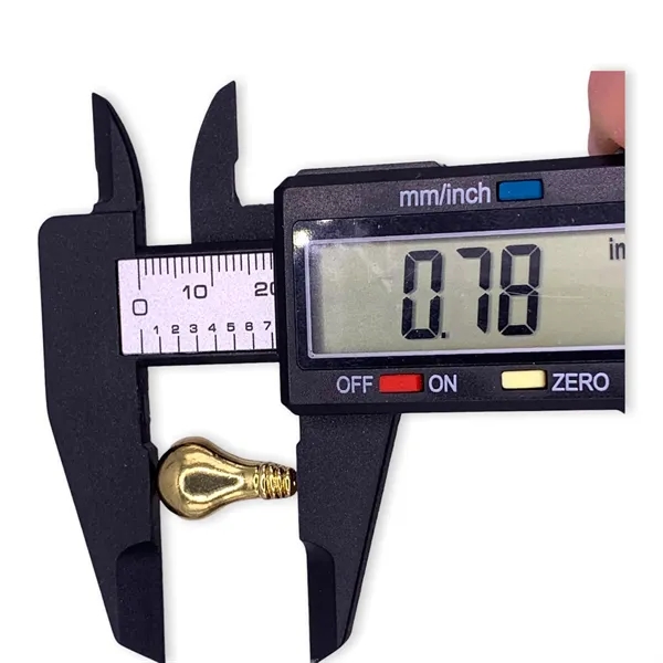 Incandescent light bulb lapel pin. Blank.... from ASI 96235 Wehr Industries Inc