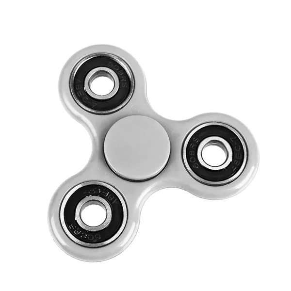 White fidget spinner perfect for fun and relaxation... from ASI 74779 O & S Supply Company LLC