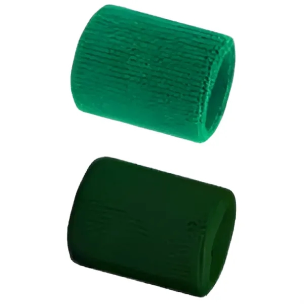 Polyester elastic sports sweat wristband plus 1 color embroidery on 1... from ASI 37218 Athena Promo (tm)