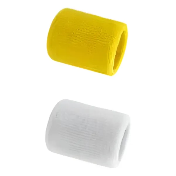 Polyester elastic sports sweat wristband plus 1 color embroidery on 1... from ASI 37218 Athena Promo (tm)