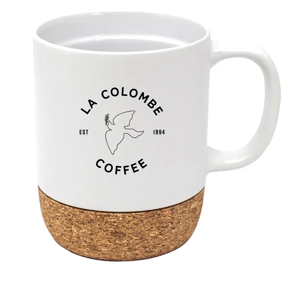 14 oz. Wailea Ceramic Mug with Cork Bottom... from ASI 80060 VisionUSA