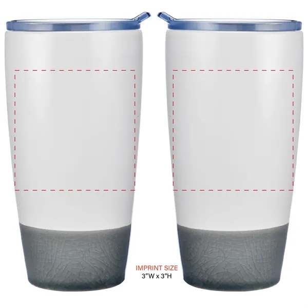 12oz. Serenity Ceramic Tumbler... from ASI 80060 VisionUSA