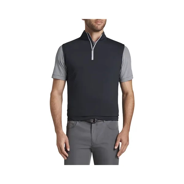 89% microfiber polyester / 11% spandex,Classic fit,Stretch French terry,Peter Millar logo... from ASI 72657 Active Life Promo / Active Life