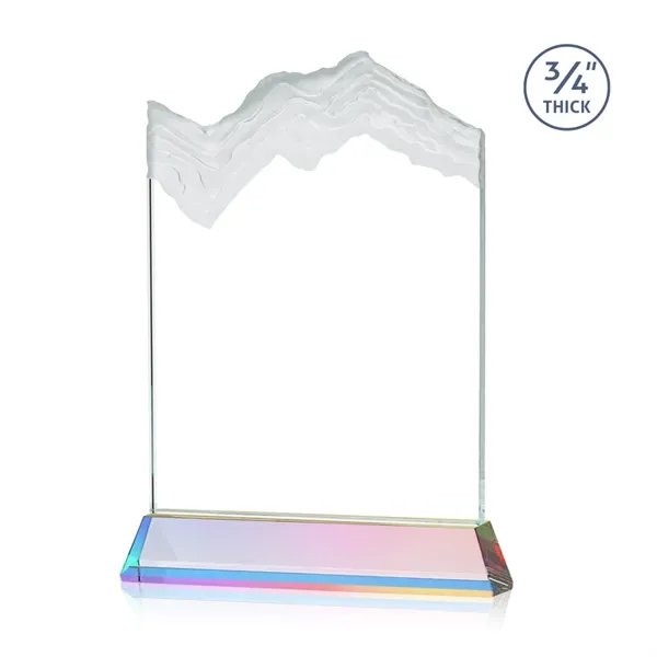 The stunning Kilimanjaro VividPrint™ award features deep carved and frosted peaks... from ASI 84592 St Regis Group / St Regis