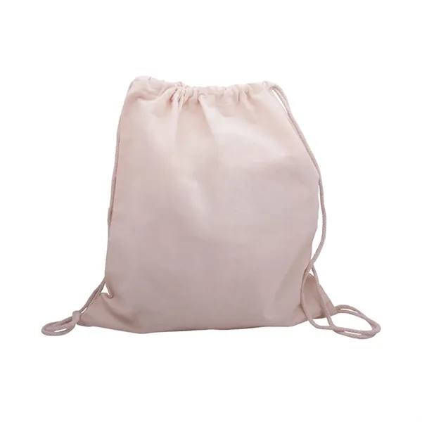 Cotton canvas bag with drawstring closure.... from ASI 57956 Graphco line