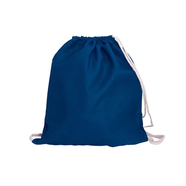 Cotton canvas bag with drawstring closure.... from ASI 57956 Graphco line