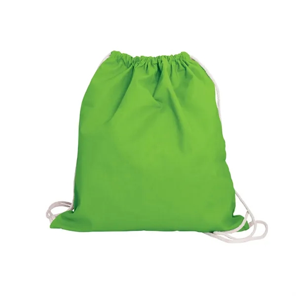 Cotton canvas bag with drawstring closure.... from ASI 57956 Graphco line