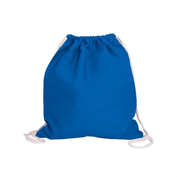 Cotton canvas bag with drawstring closure.... from ASI 57956 Graphco line