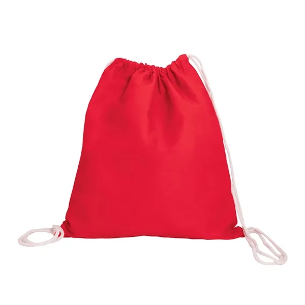 Cotton canvas bag with drawstring closure.... from ASI 57956 Graphco line