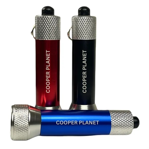 Aluminum key light with carabiner.... from ASI 57956 Graphco line