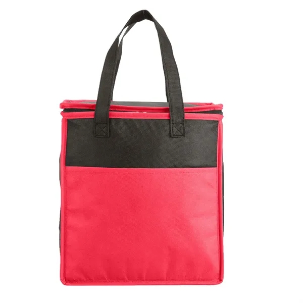 Two-tone insulated non-woven shopping tote bag.... from ASI 57956 Graphco line