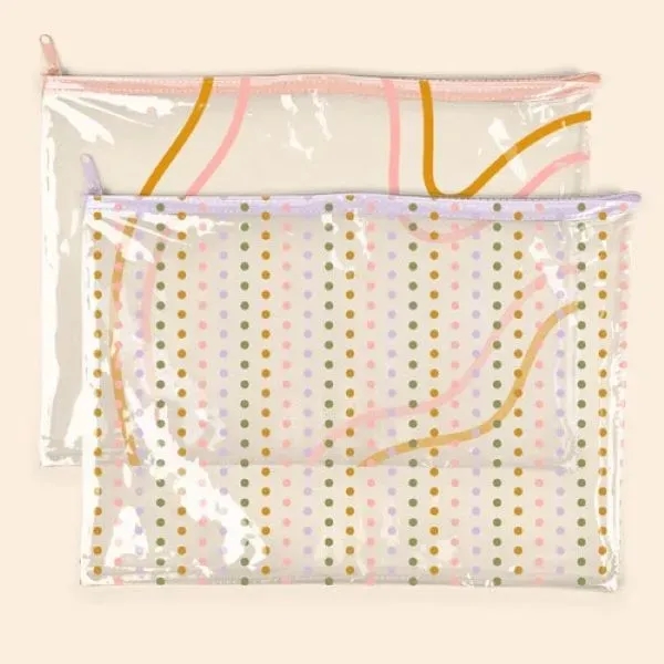 Economical briefcase, clear vinyl with zipper closure, 16" x 11".... from ASI 74710 Numo / NUMO