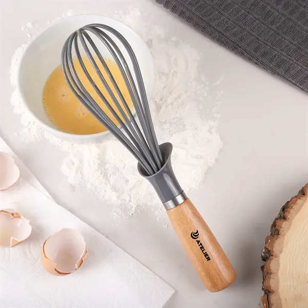 Whisk with an anti-leak bowl and beechwood handle.... from ASI 61966 HPG / Beacon Promotions