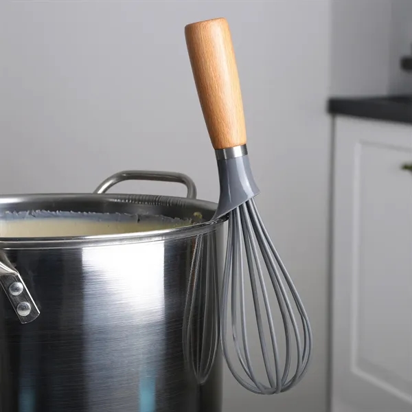 Whisk with an anti-leak bowl and beechwood handle.... from ASI 61966 HPG / Beacon Promotions