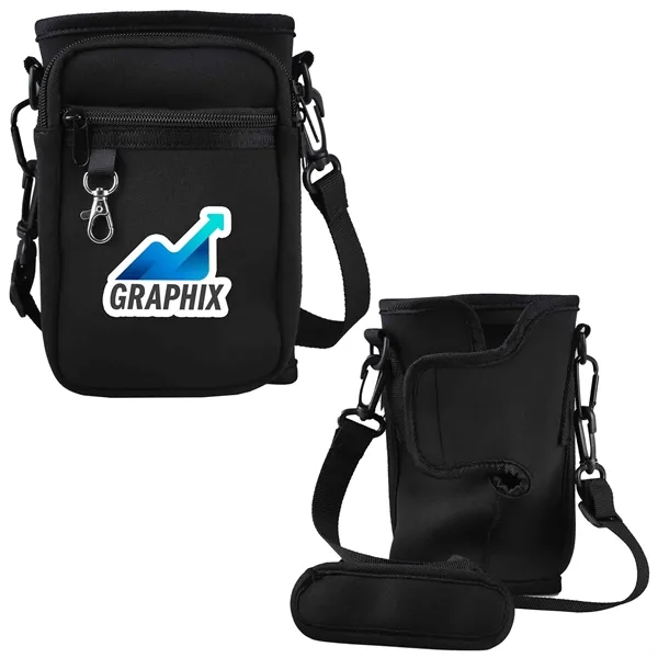 Neoprene carrier bag with shoulder strap for 40 oz mugs.... from ASI 61966 HPG / Beacon Promotions