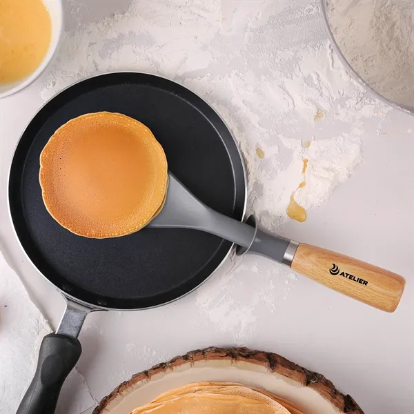 Turner with an anti-leak bowl and beechwood handle.... from ASI 61966 HPG / Beacon Promotions