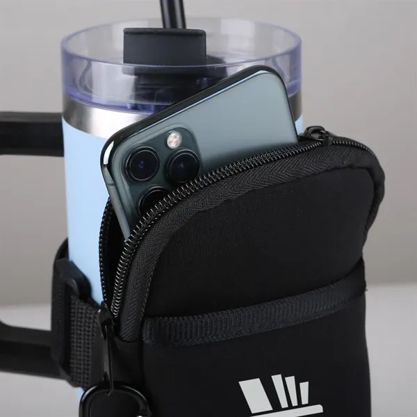 Neoprene accessory pouch for mugs and tumblers.... from ASI 61966 HPG / Beacon Promotions