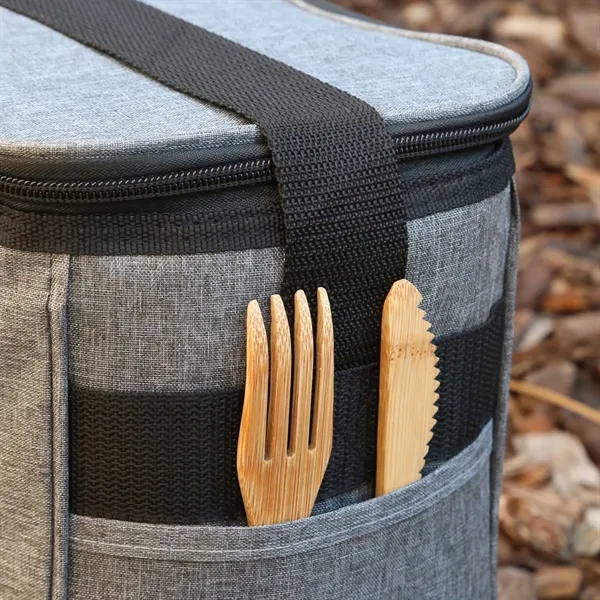 12-can capacity cooler bag made with recycled material.... from ASI 61966 HPG / Beacon Promotions