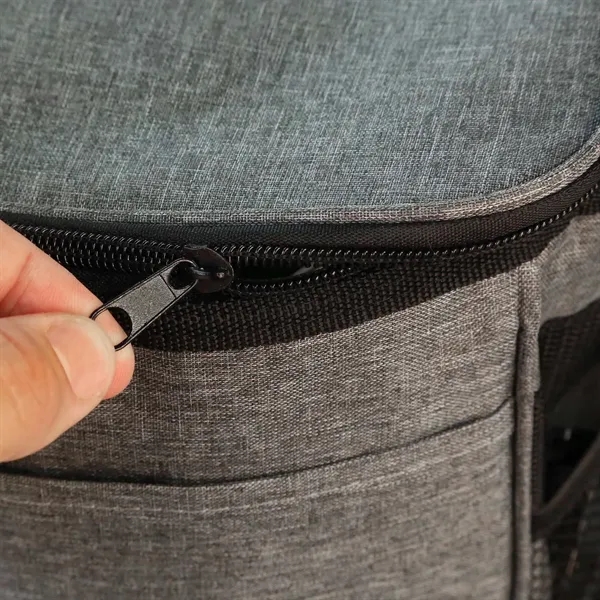 12-can capacity cooler bag made with recycled material.... from ASI 61966 HPG / Beacon Promotions