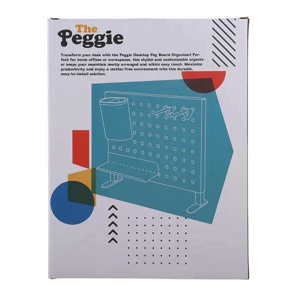 The Peggie Peg Board Desktop Organizer is a stylish and functional... from ASI 61966 HPG / HandStands