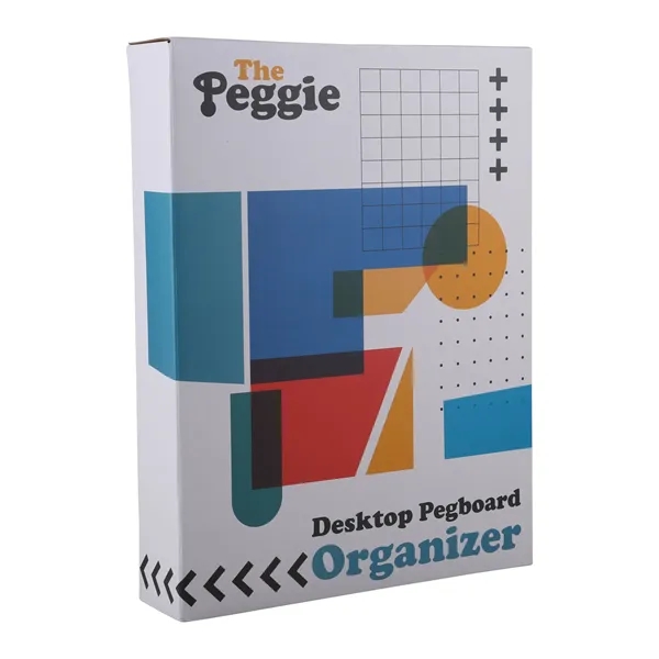 The Peggie Peg Board Desktop Organizer is a stylish and functional... from ASI 61966 HPG / HandStands