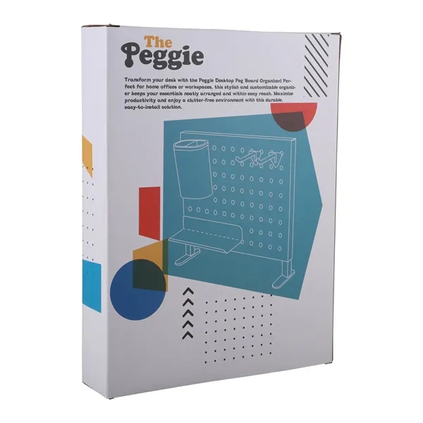 The Peggie Peg Board Desktop Organizer is a stylish and functional... from ASI 61966 HPG / HandStands