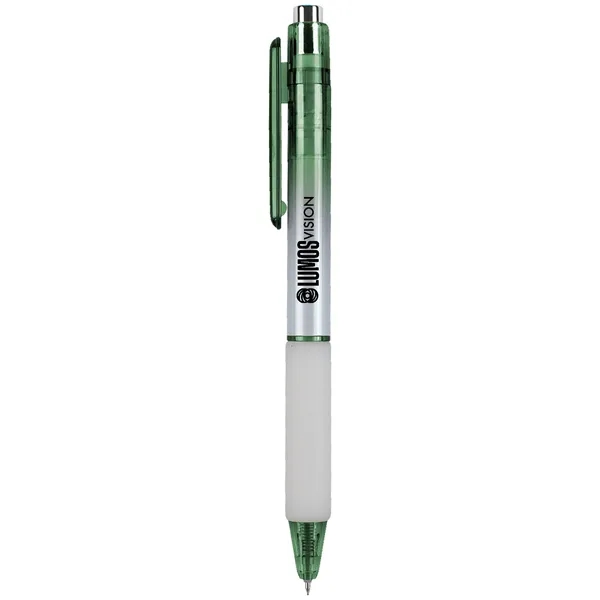 A sleek, retail-inspired pen with a ombre barrel, chrome trim, and... from ASI 61966 HPG / Hub Pen