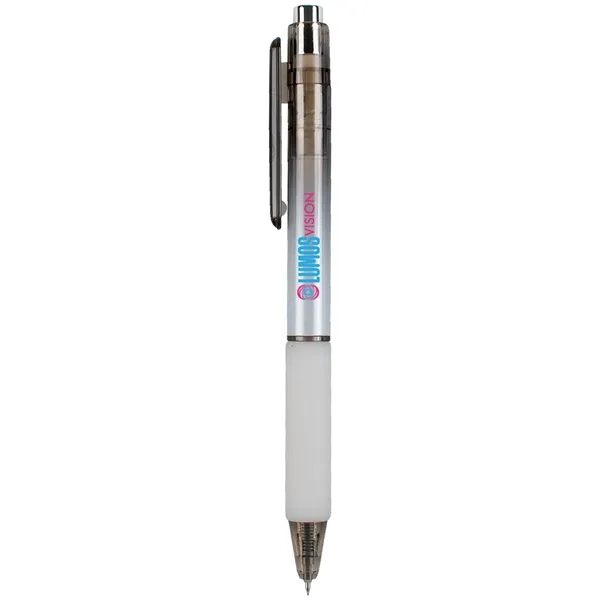 A sleek, retail-inspired pen with a ombre barrel, chrome trim, and... from ASI 61966 HPG / Hub Pen