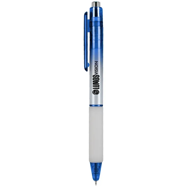 A sleek, retail-inspired pen with a ombre barrel, chrome trim, and... from ASI 61966 HPG / Hub Pen