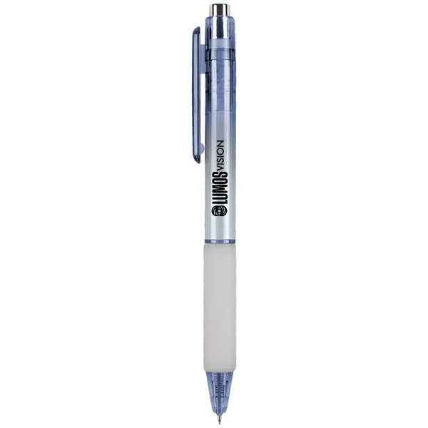 A sleek, retail-inspired pen with a ombre barrel, chrome trim, and... from ASI 61966 HPG / Hub Pen