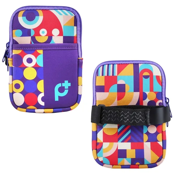 A compact pouch that straps to a tumbler or arm to... from ASI 61966 HPG / HPG Gold Best Promotions USA