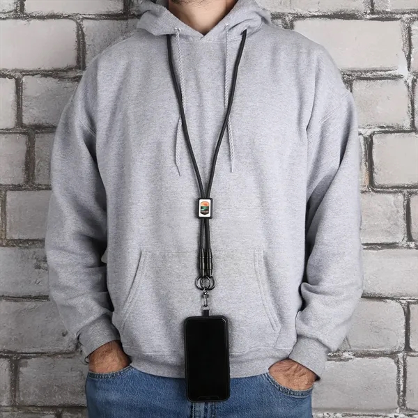 Multi-functional charging cable that works as both a lanyard and phone... from ASI 61966 HPG / HandStands