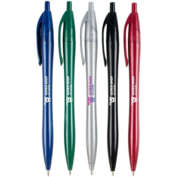 Eco-friendly pen made from recycled ABS plastic with a sleek design... from ASI 61966 HPG / Hub Pen