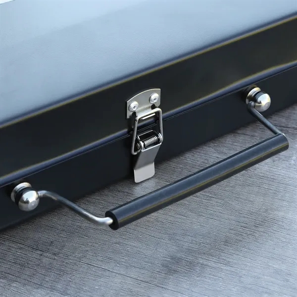 All-metal charcoal/wood grill that folds into compact suitcase. Large enough for... from ASI 61966 HPG / OrigAudio HPG Gold