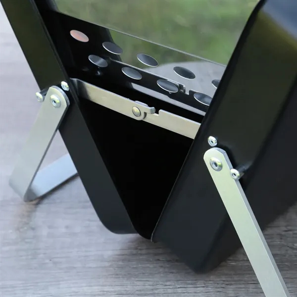 All-metal charcoal/wood grill that folds into compact suitcase. Large enough for... from ASI 61966 HPG / OrigAudio HPG Gold