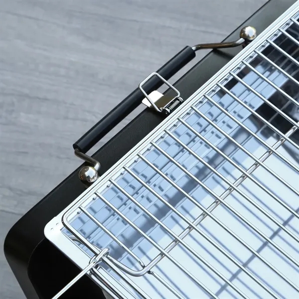 All-metal charcoal/wood grill that folds into compact suitcase. Large enough for... from ASI 61966 HPG / OrigAudio HPG Gold