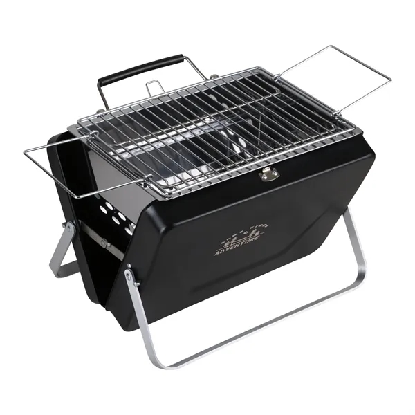 All-metal charcoal/wood grill that folds into compact suitcase. Large enough for... from ASI 61966 HPG / OrigAudio HPG Gold