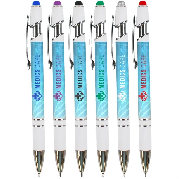 The 360 Comfort Stylus features a 360-degree full-color imprint, soft-touch barrel,... from ASI 61966 HPG / Hub Pen