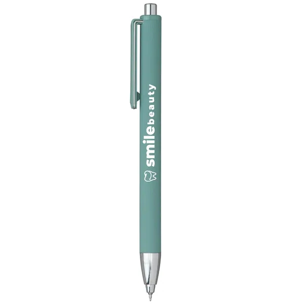 A sleek pen with a soft-touch finish and smooth gel ink,... from ASI 61966 HPG / Hub Pen