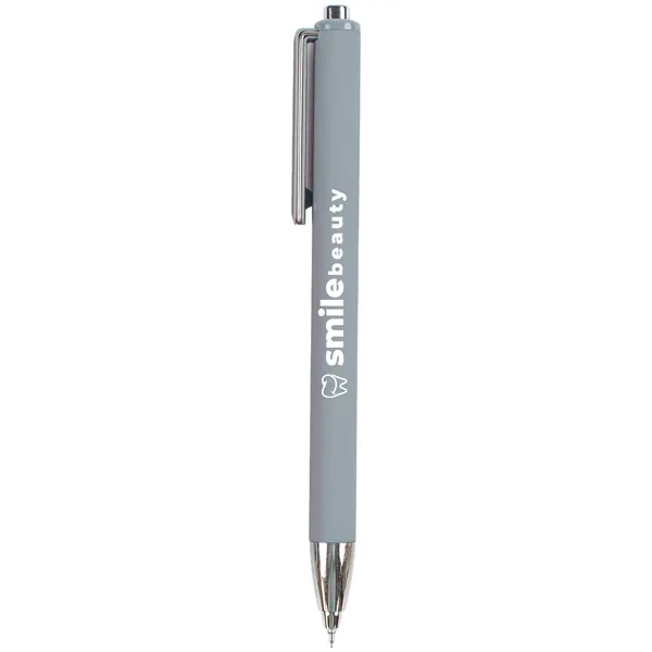 A sleek pen with a soft-touch finish and smooth gel ink,... from ASI 61966 HPG / Hub Pen