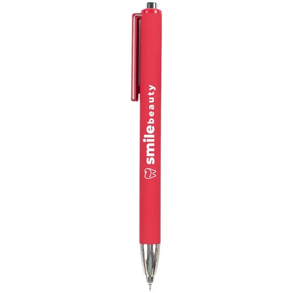 A sleek pen with a soft-touch finish and smooth gel ink,... from ASI 61966 HPG / Hub Pen