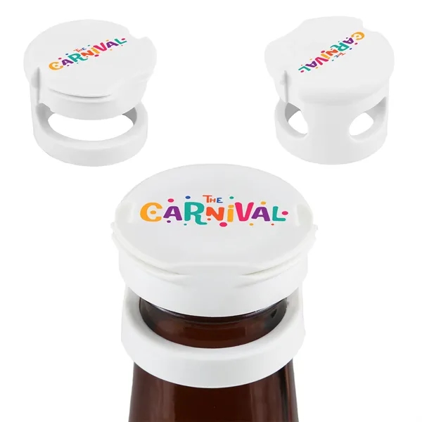 A versatile twist cap bottle opener and sealer that protects beverages... from ASI 61966 HPG / Best Promotions USA