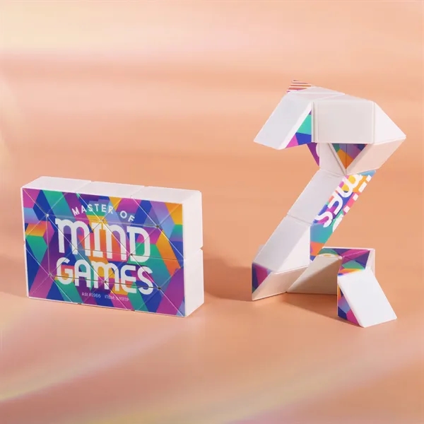 Snake cube brain teaser puzzle.... from ASI 61966 HPG / Mixie