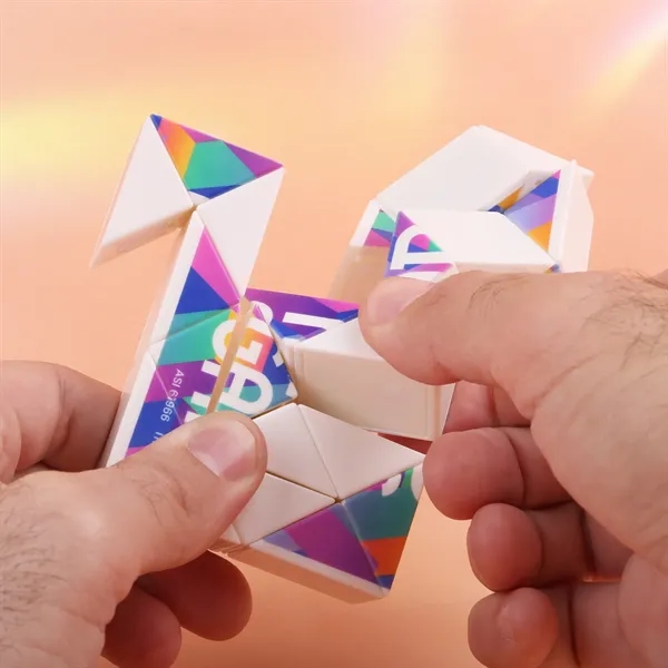 Snake cube brain teaser puzzle.... from ASI 61966 HPG / Mixie