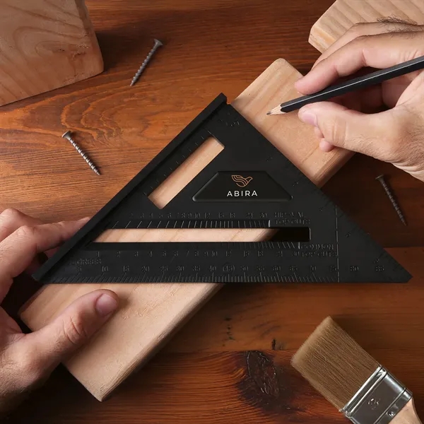 7-inch carpenter speed square.... from ASI 61966 HPG / Beacon Promotions