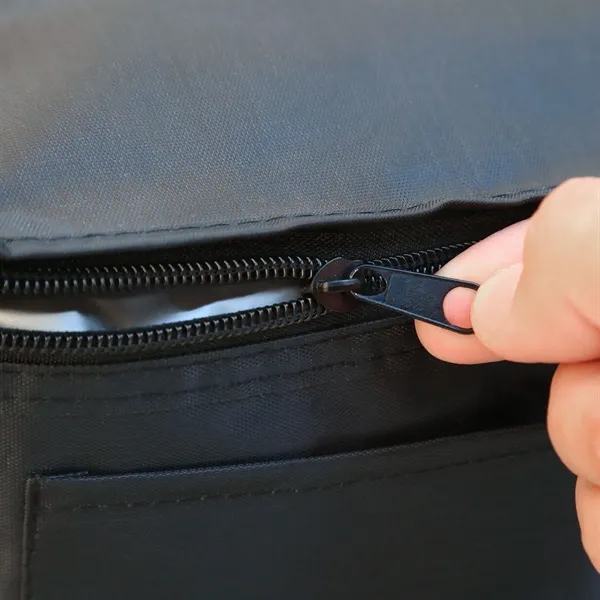 6-can capacity cooler bag made with recycled material.... from ASI 61966 HPG / Beacon Promotions